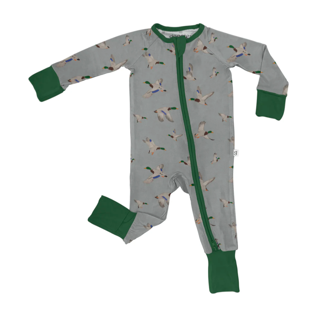 Goosies Mallard Ducks Romper (3-6)