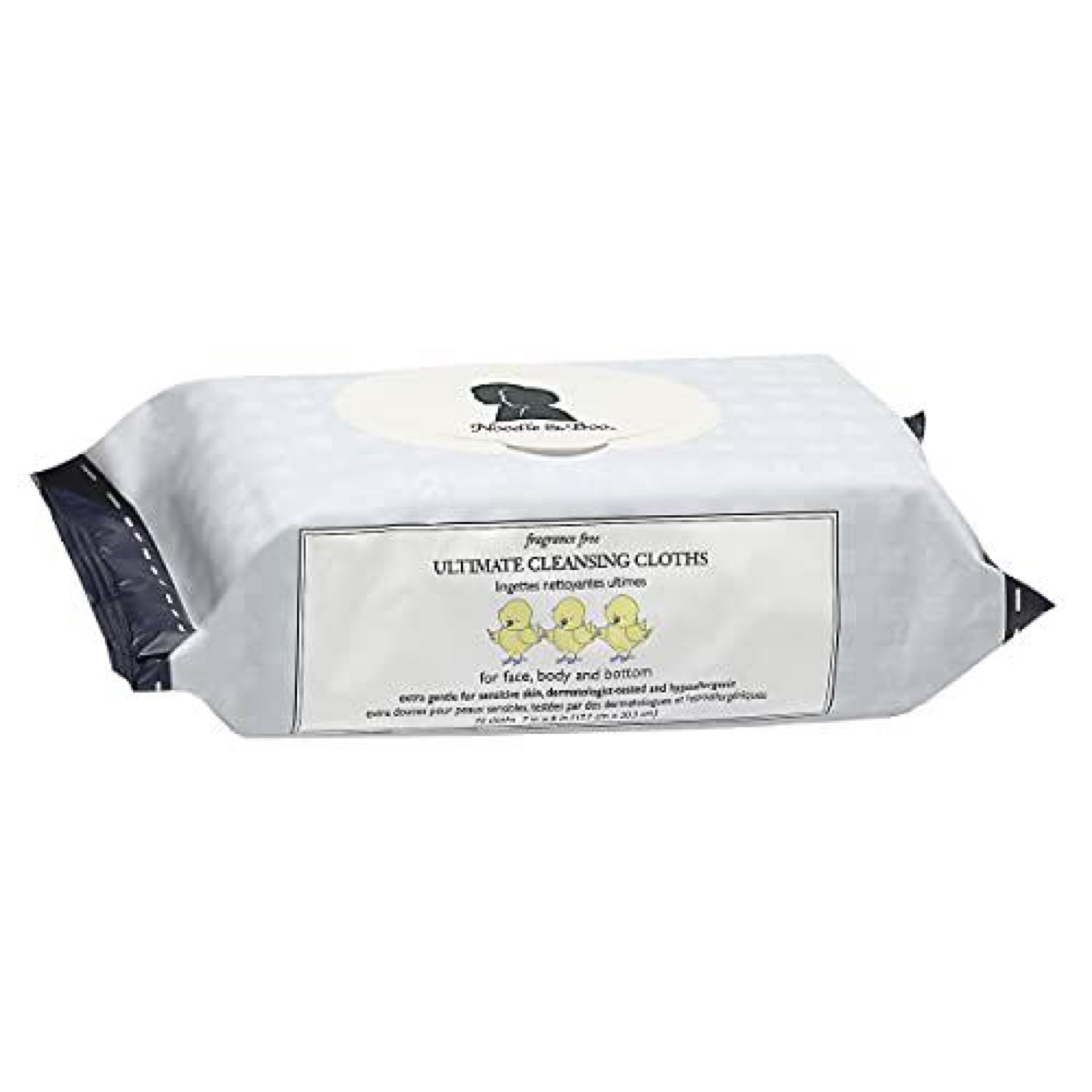Noodle & Boo Ultimate Cleansing Cloths (Fragrance Free) - For Face Body & Bottom