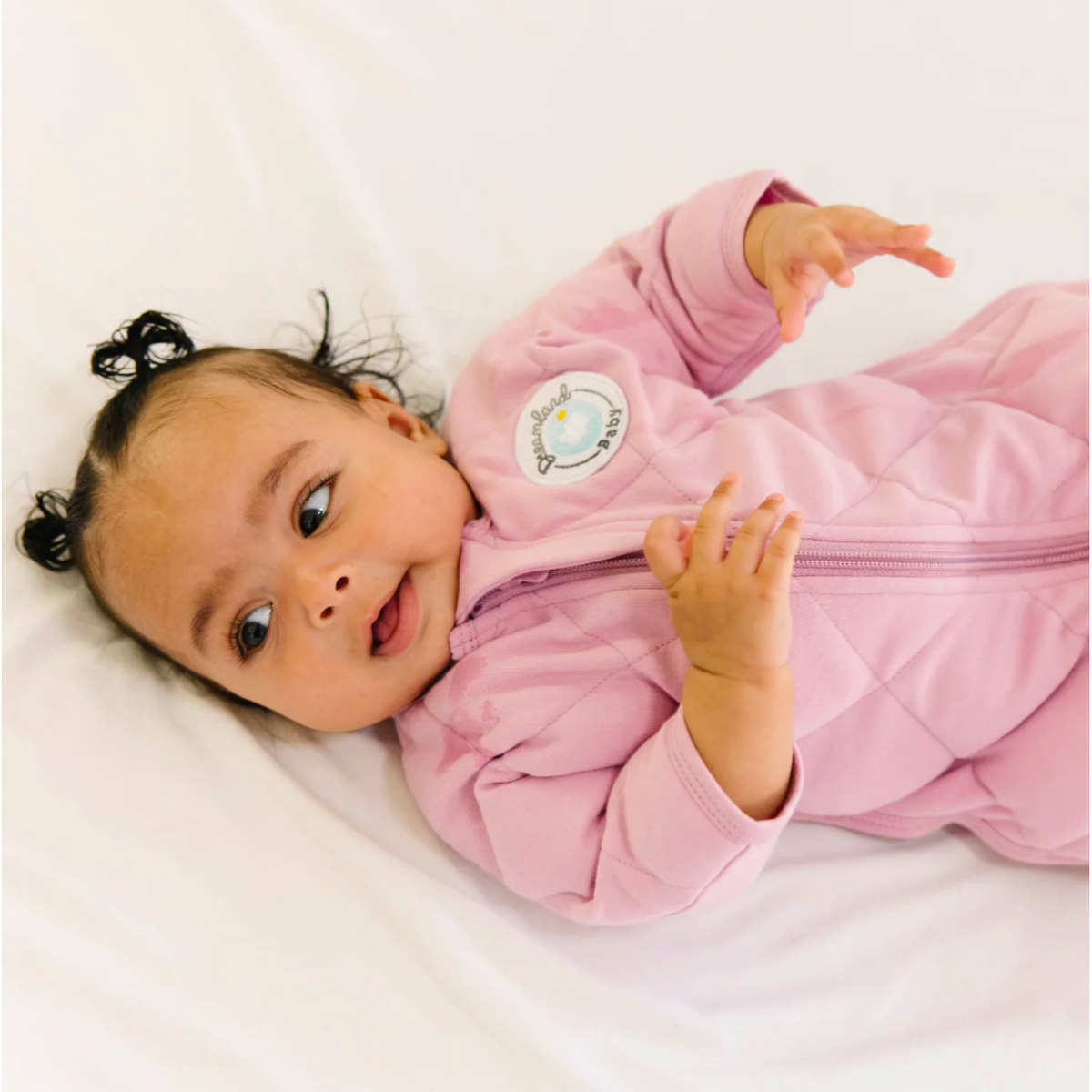 Dreamland Baby Weighted Transition Swaddle Pink Large 6-9