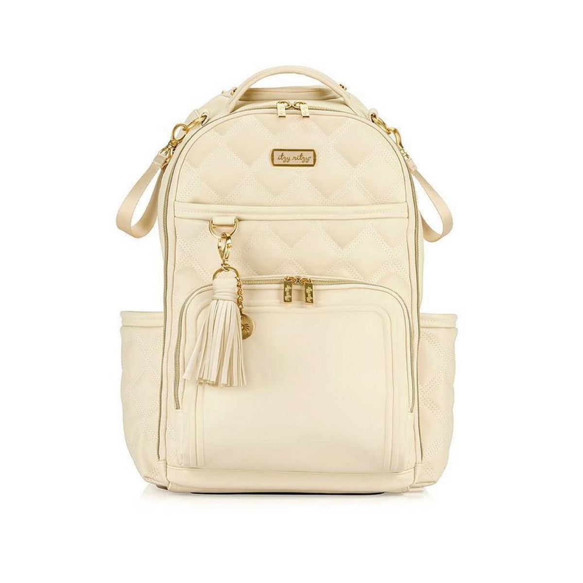 Itzy Ritzy Boss Plus Backpack Diaper Bag in Milk & Honey