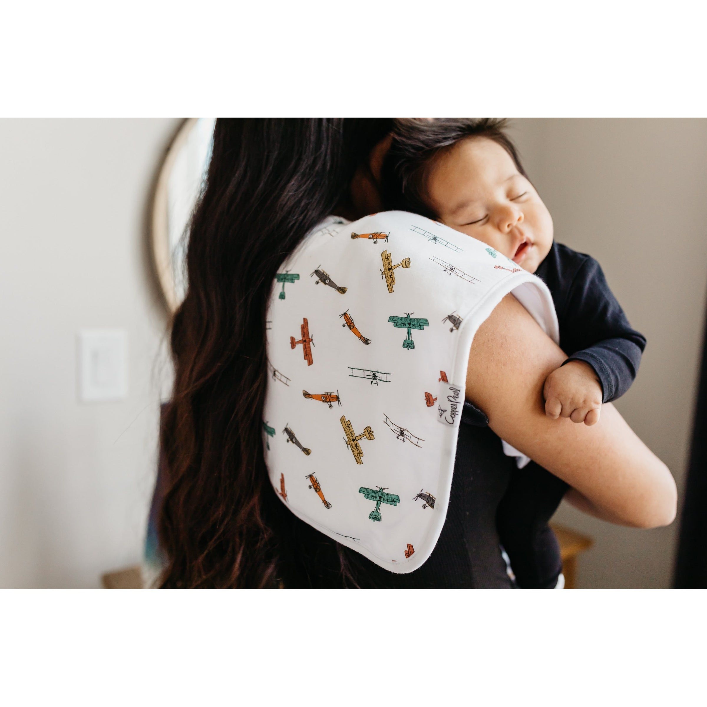 Copper Pearl | Premium Burp Cloth Set in Ace