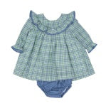 The Oaks Layla Bluegrass Plaid Set