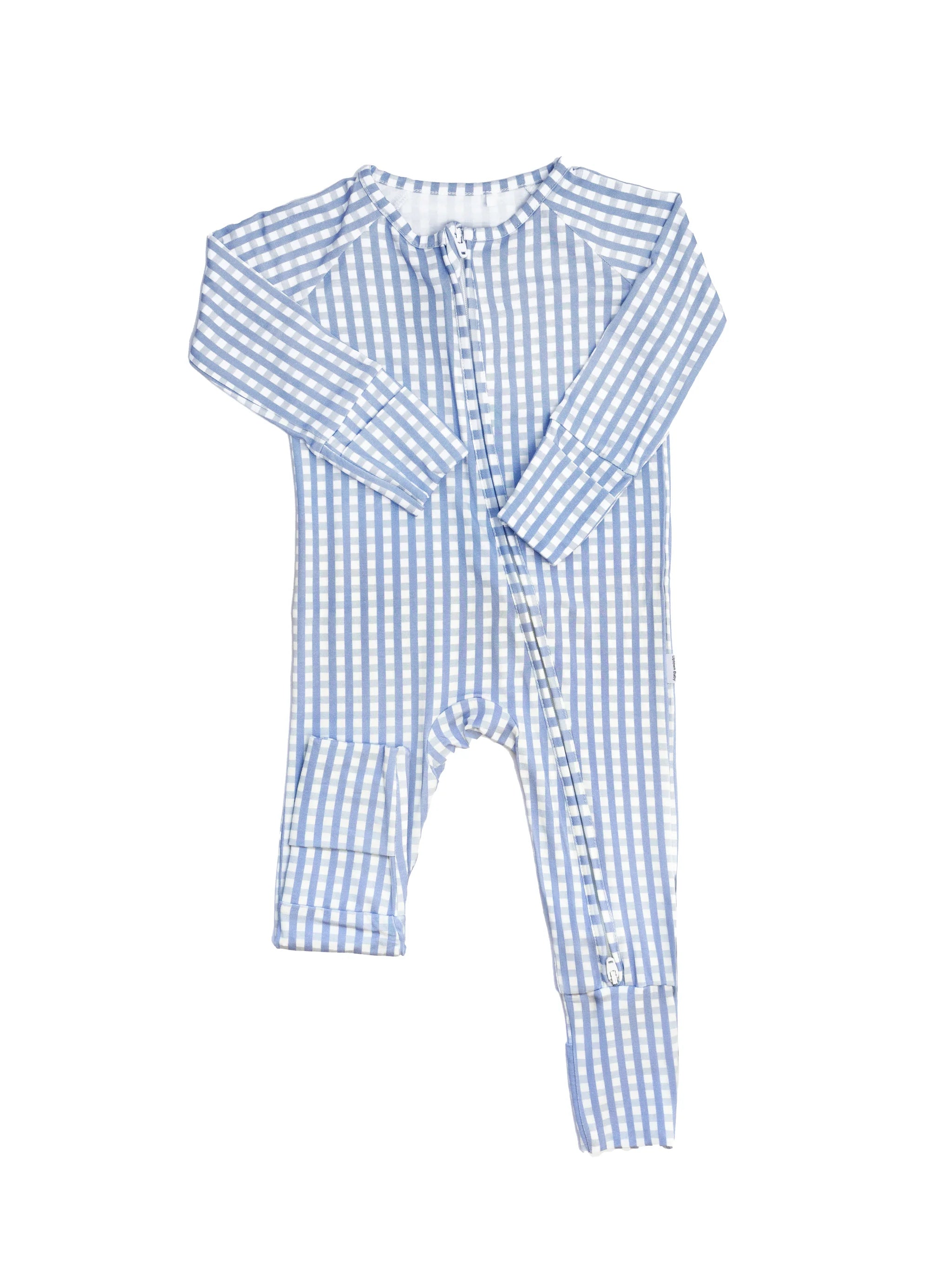 The Uptown Baby Sleeper in Gingham