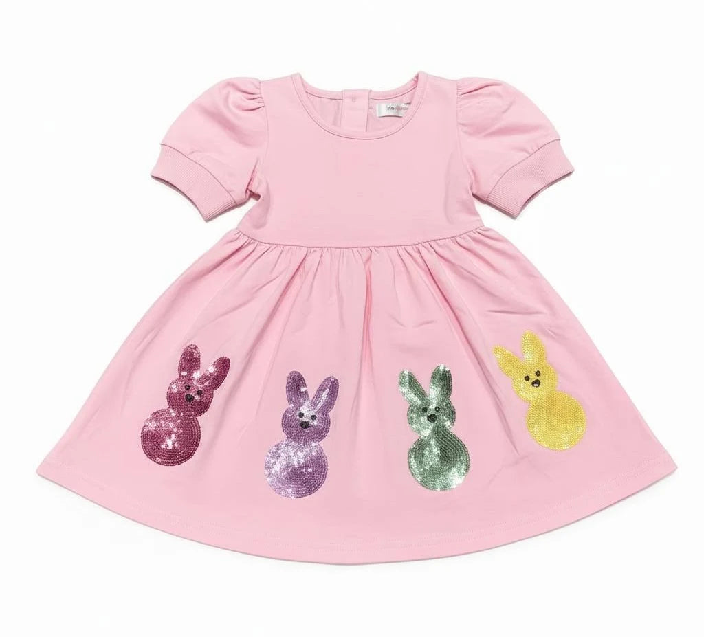 Lulu Bebe Sequin Peeps Dress