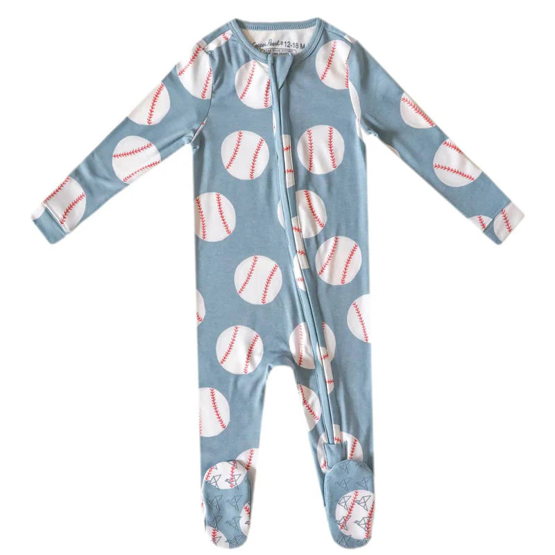 Copper Pearl | Slugger Convertible Zip-Up Footie