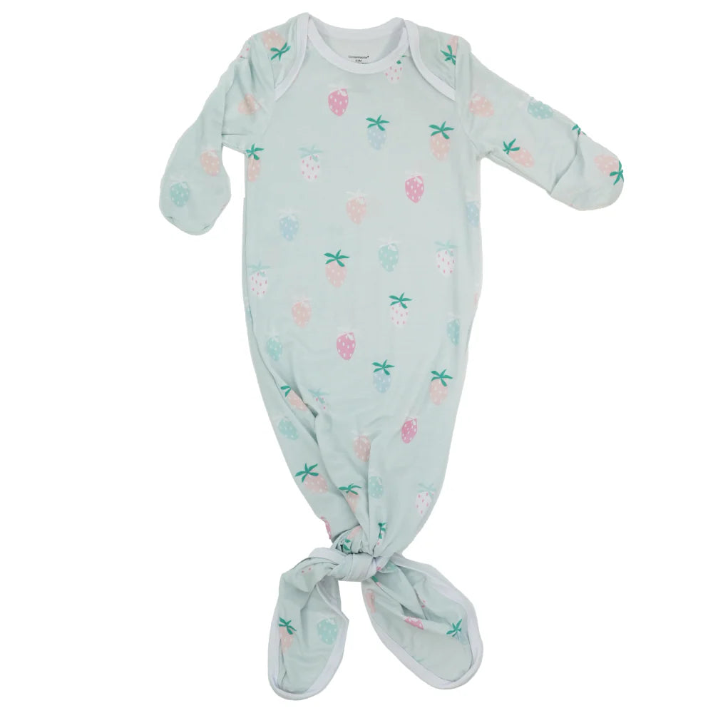 GooseWaddle Strawberry Knotted Gown