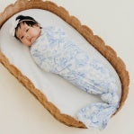 Copper Pearl | Bamboo Swaddle in Vintage Carnival