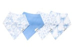 Copper Pearl | 4 Pack Bib Set in Vintage Carnival