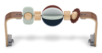 UPPAbaby Mira Bouncer Wonder Wheel Toy Bar – Multicolor | Walnut Wood