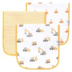 Copper Pearl | Premium Burp Cloth Set in Dozer