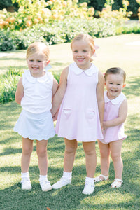 The Proper Peony Pink Scalloped Dress